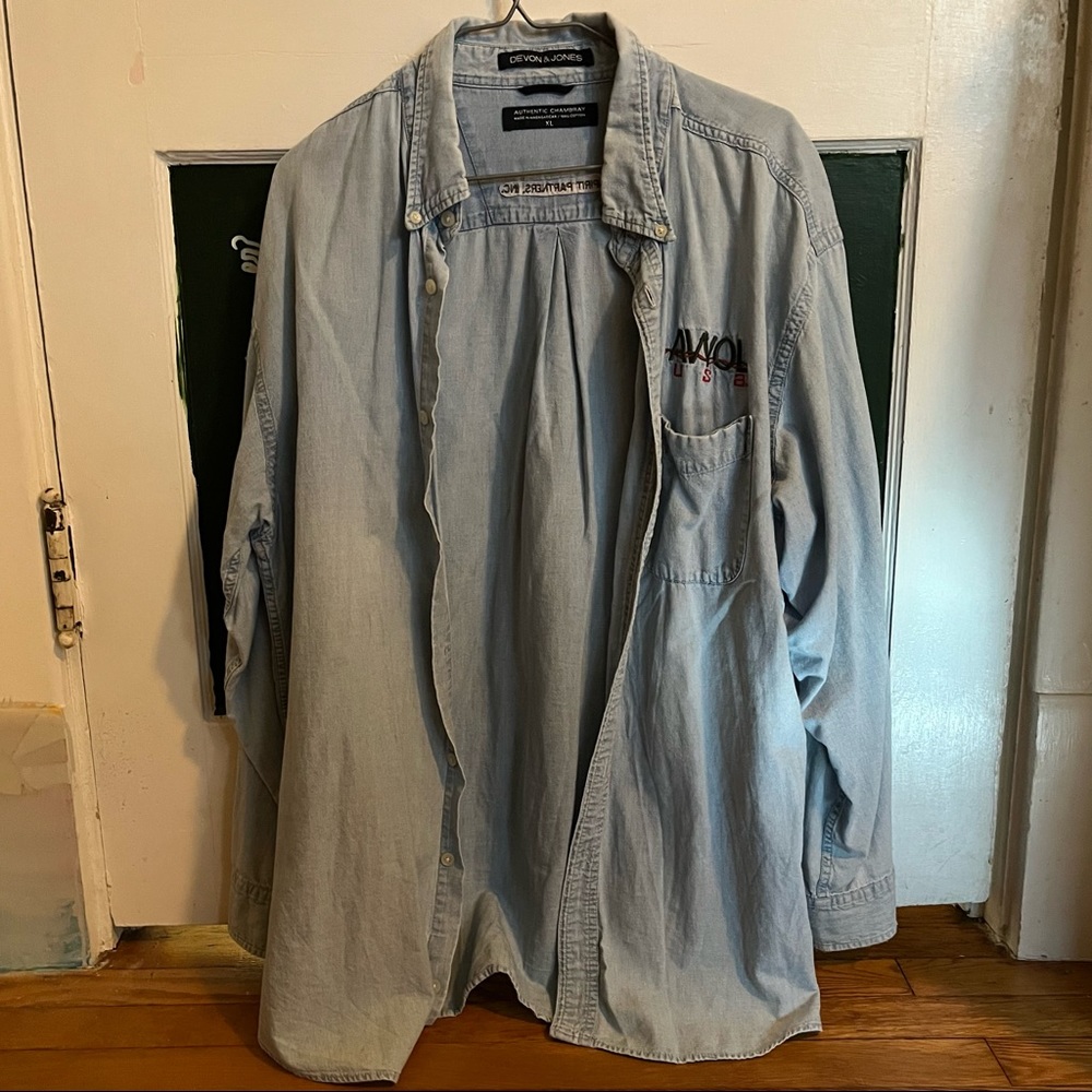 Devon Jones denim mock off jacket